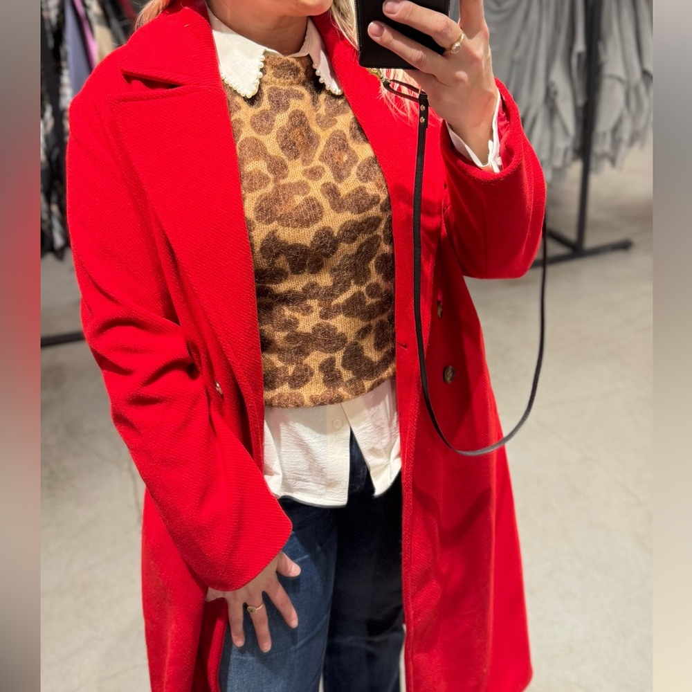 Sezane Leopard Gio Jumper - Picture 7 of 11